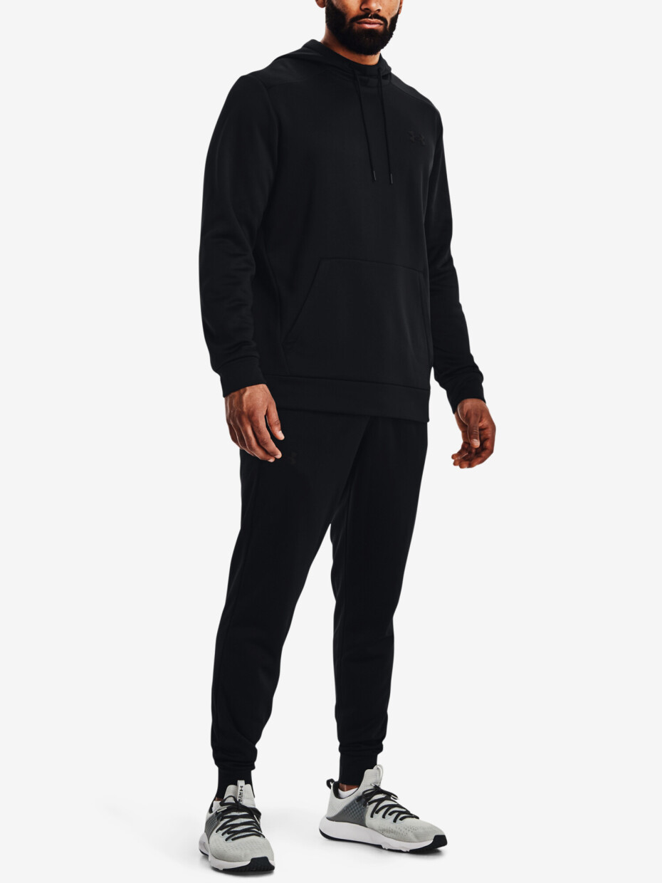 Pánská mikina Under Armour  Fleece Hoodie-BLK XL - main (1)