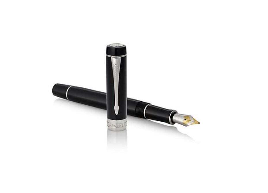 Plnicí pero Parker Duofold Classic Black CT 1502/813136 - hrot F (slabý) - main (3)