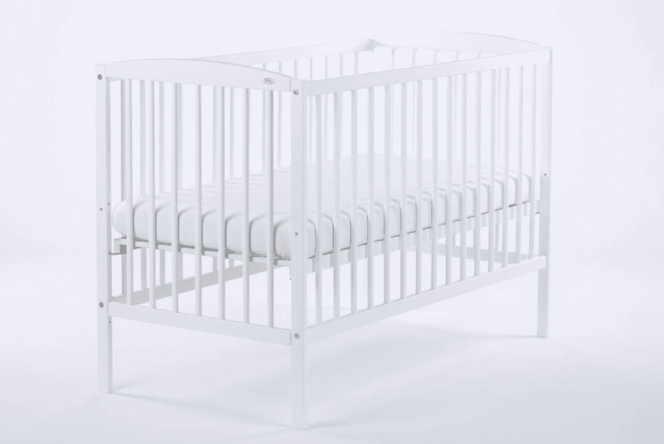 Elvisia Dětská postýlka CLASICO DELUXE | bílá 60 x 120 cm - main (7)