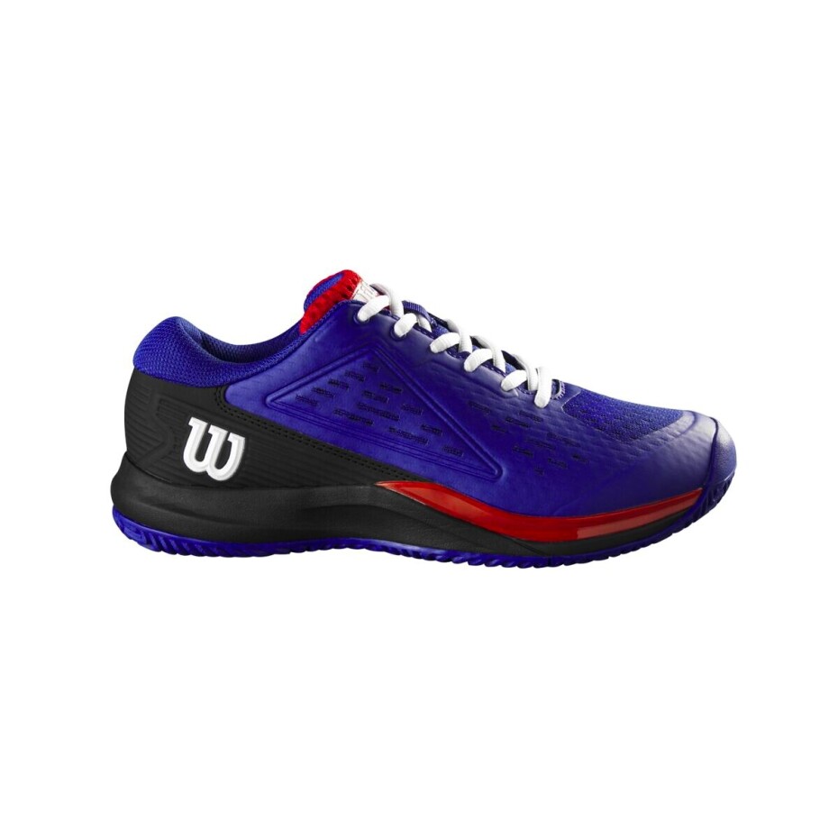 Dětská tenisová obuv Wilson Rush Pro Ace Jr Blue/Black  EUR 36 2/3 - main (0)