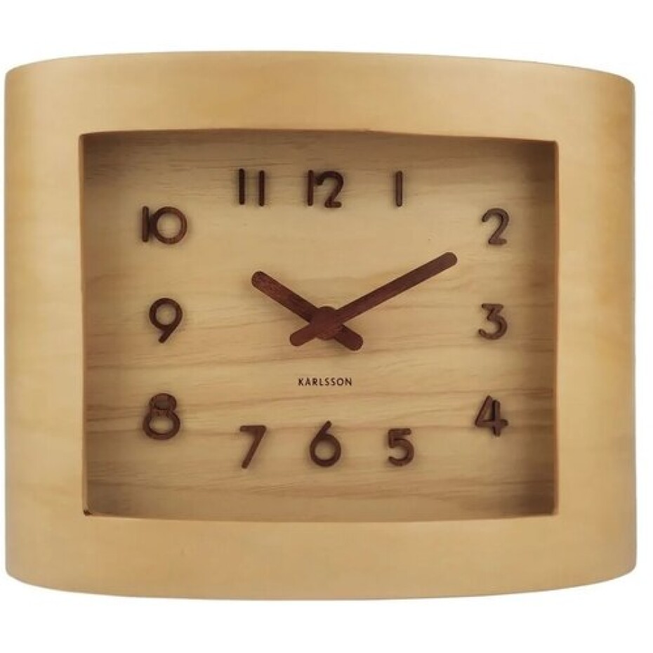 Karlsson 5961WD designové stolní hodiny 22 x 17 cm - main (0)