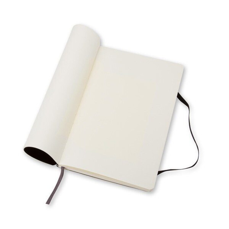 Zápisník Moleskine VÝBĚR BAREV - měkké desky - L, čistý 1331/11271 - Zápisník Moleskine - měkké desky černý - main (5)