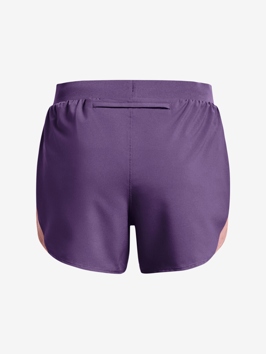 Under Armour Kraťasy UA Fly By Elite 3'' Short fialová - main (4)