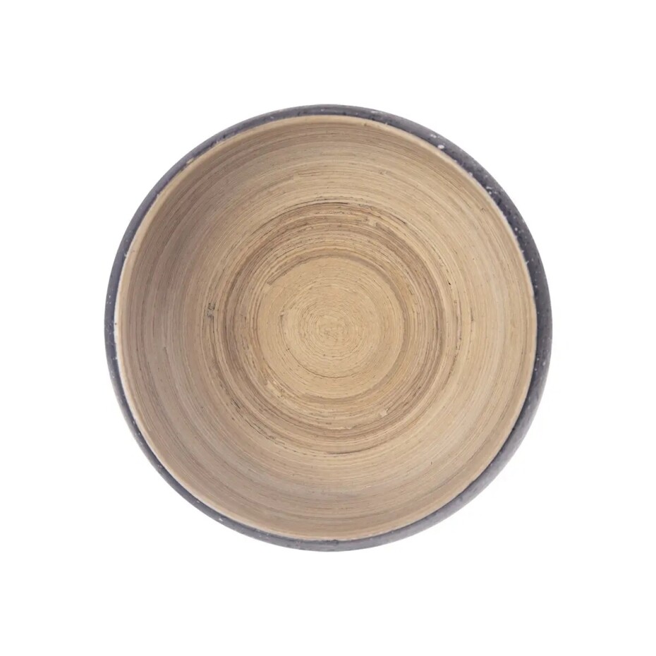 Orion Servírovací miska točený bambus šedá pr. 14 cm, 14 cm - main (3)