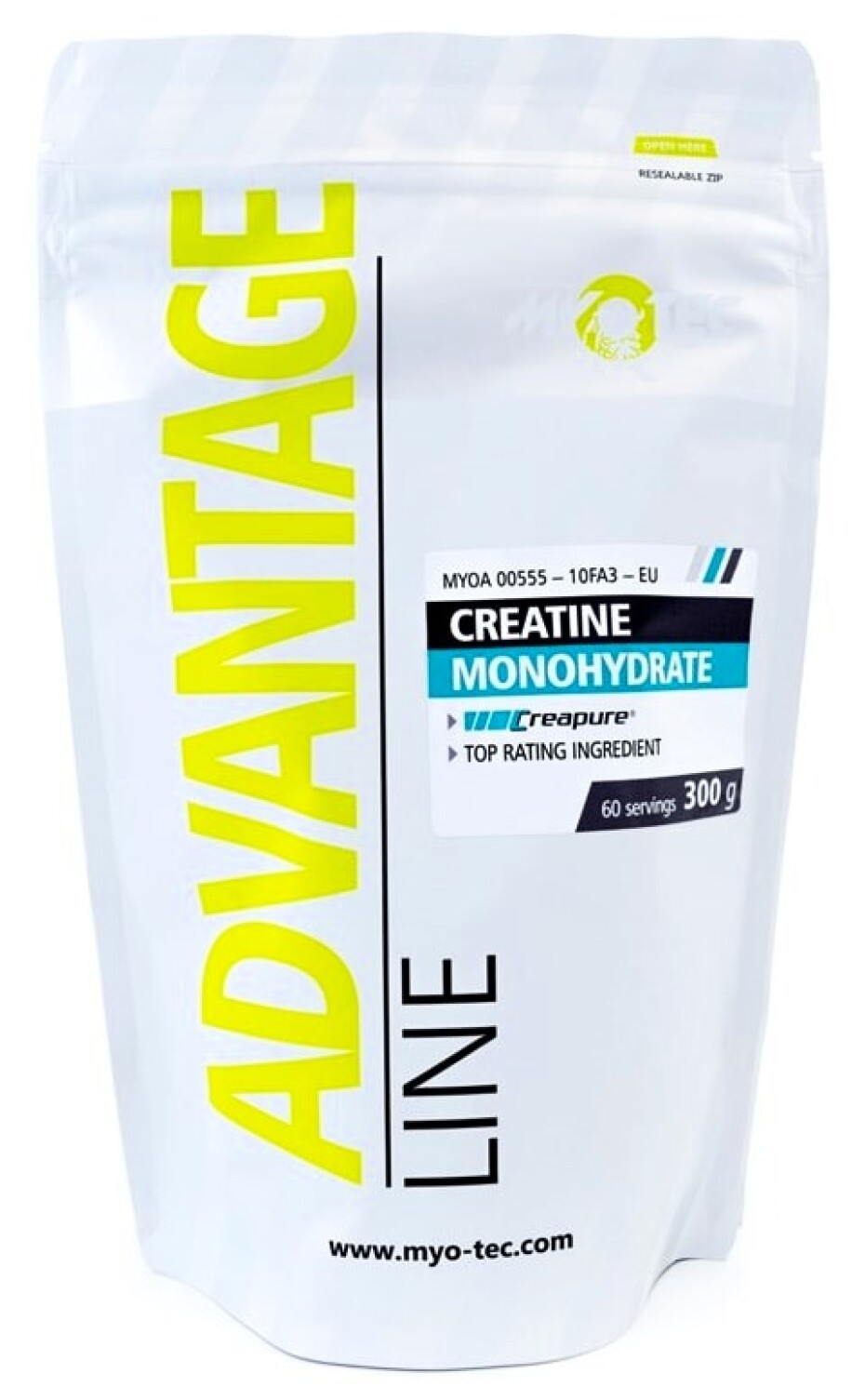 MyoTec Creatine Monohydrate Creapure 300 g - main (0)