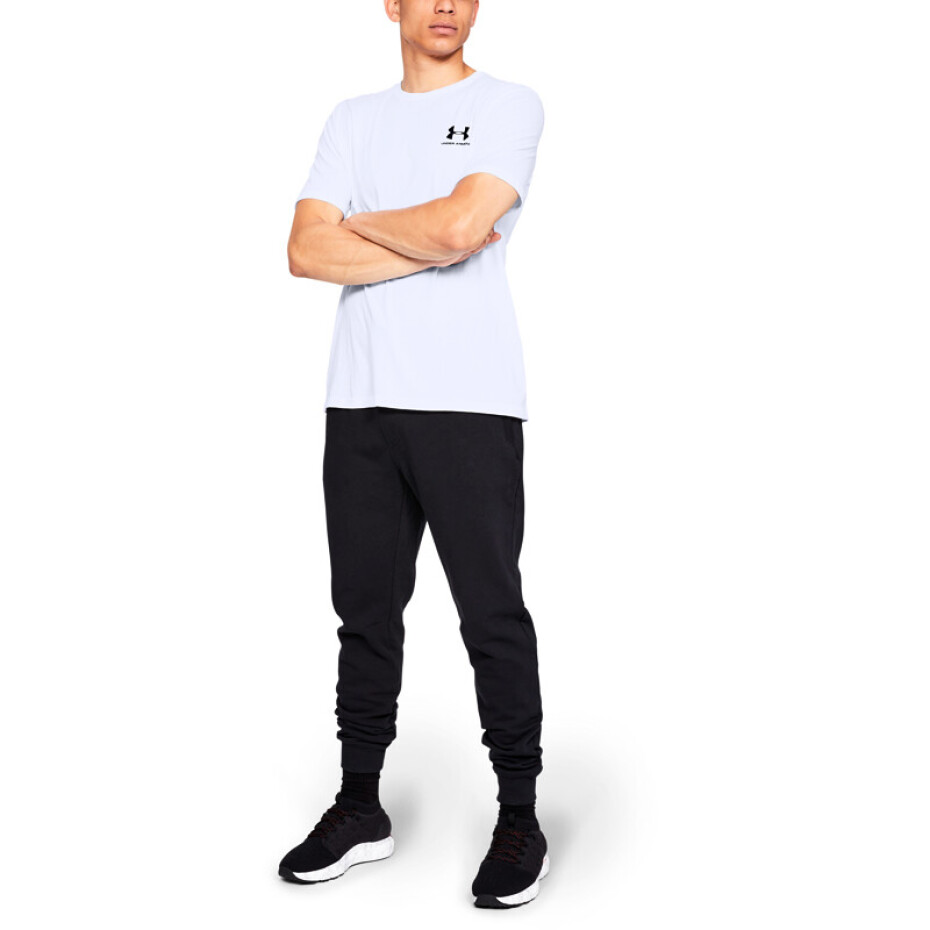 Pánské tričko Under Armour  Sportstyle Left Chest SS White 3XL - main (3)