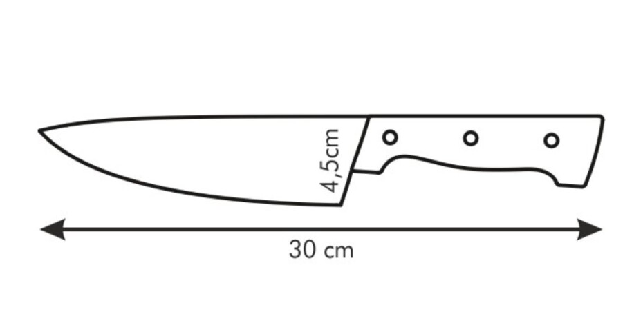Tescoma Nůž kuchařský Home Profi 17 cm, 17 cm - main (1)