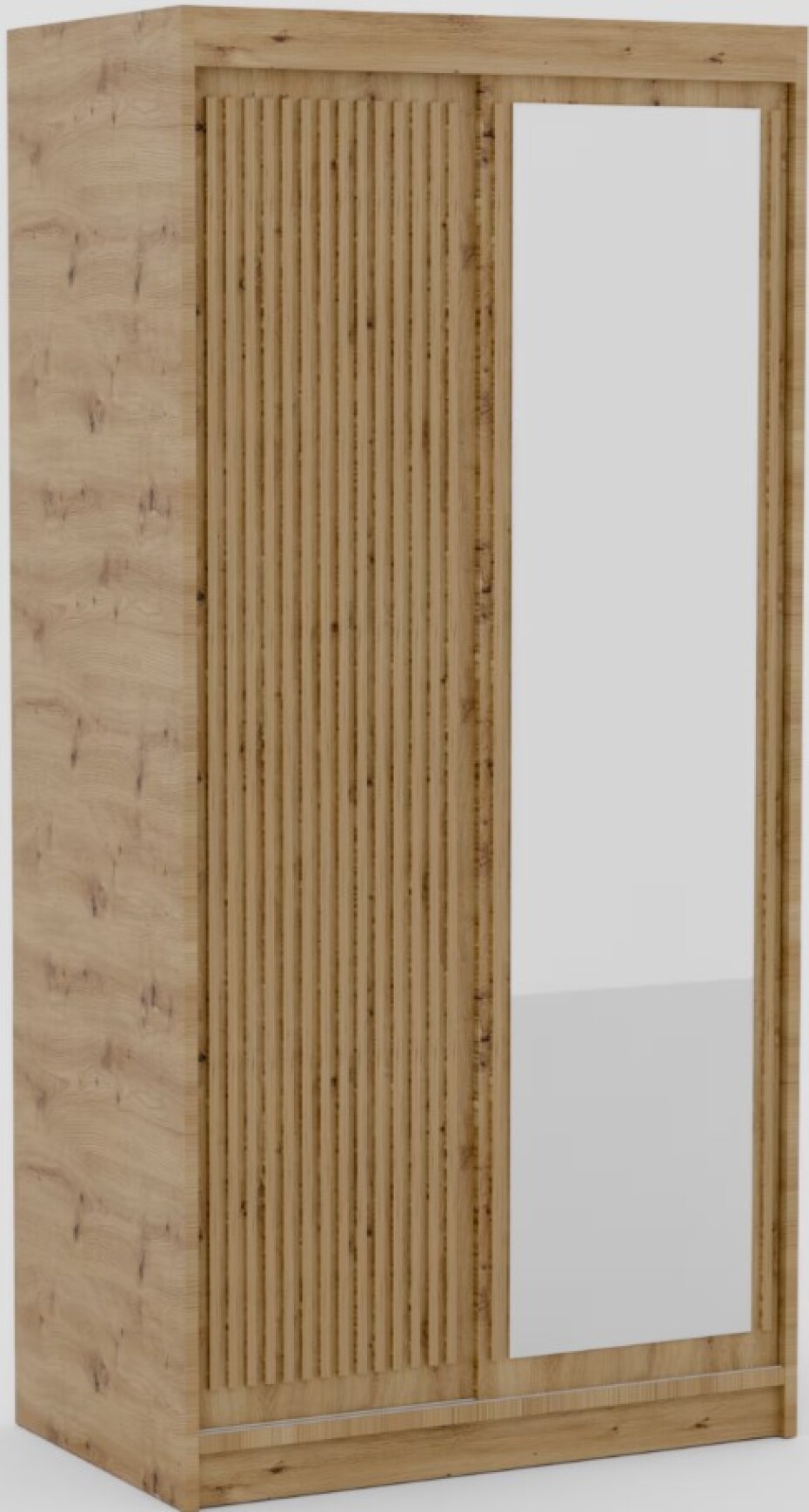 ArtAdrk Šatní skříň DELIA | dub artisan 100 cm - main (1)