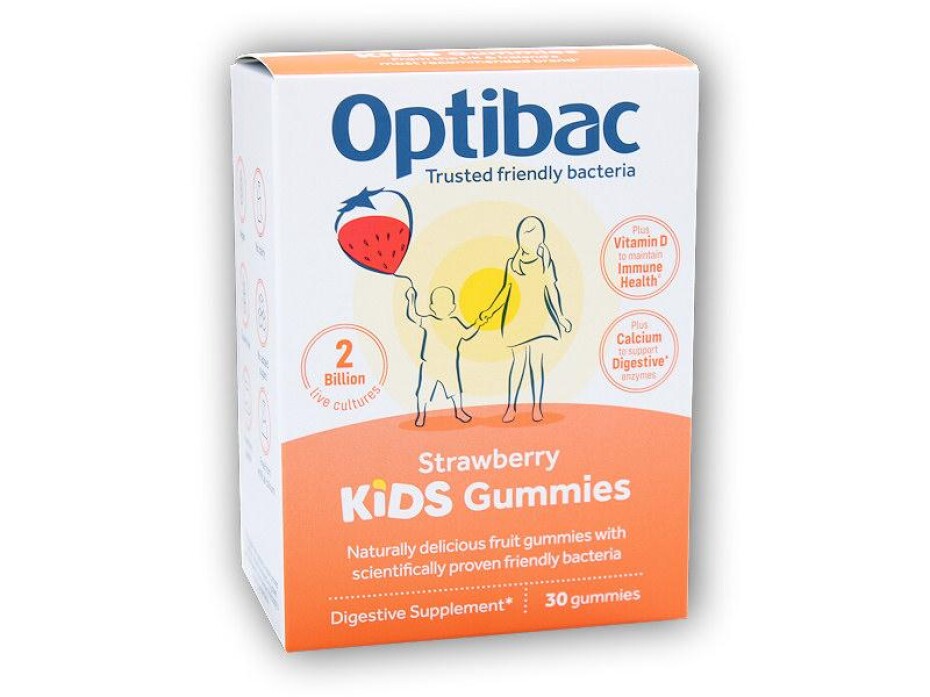 Optibac Želé s probiotiky pro děti 30 gummies 75g - main (0)