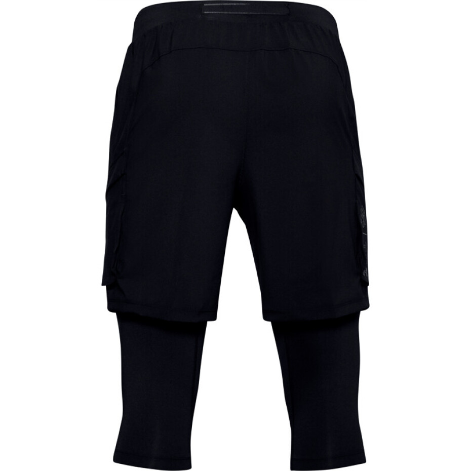 Pánské šortky Under Armour  Run Anywhere 2N1 Long STS black S - main (4)