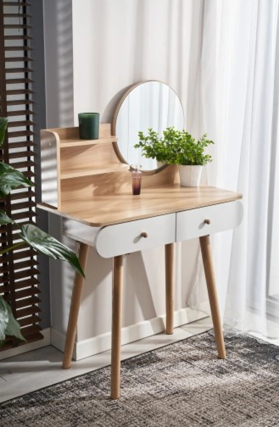 ArtJum Toaletní stolek SCANDI natural | CM-891937 - main (2)