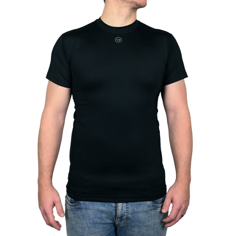 Kompresní tričko Warrior  SS Compression Senior S, modrá - main (2)