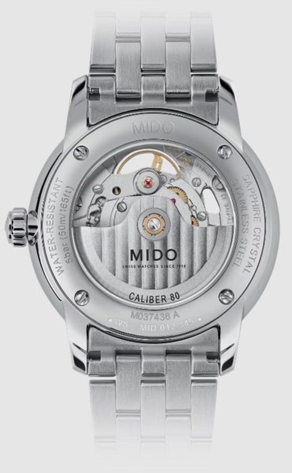 Mido Baroncelli Signature Skeleton Gent M037.436.11.061.00 - main (1)