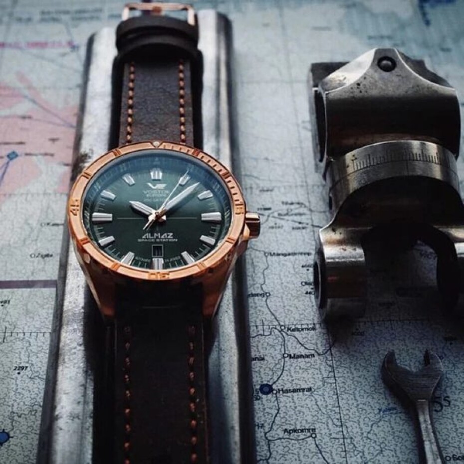 Vostok Europe Almaz Bronze Line NH35/320O507 - main (5)