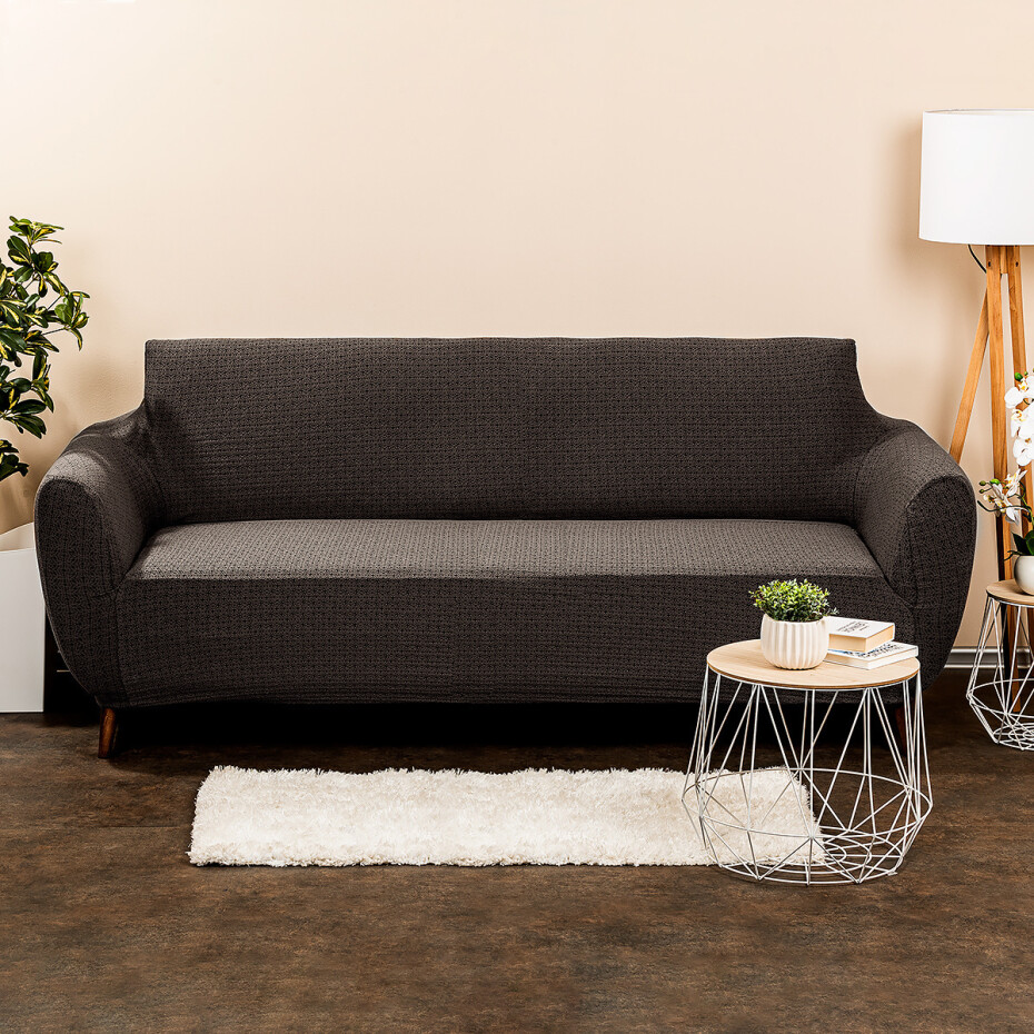 4Home Multielastický potah na sedačku Comfort Plus hnědá, 180 - 220 cm, 180 - 220 cm - main (0)