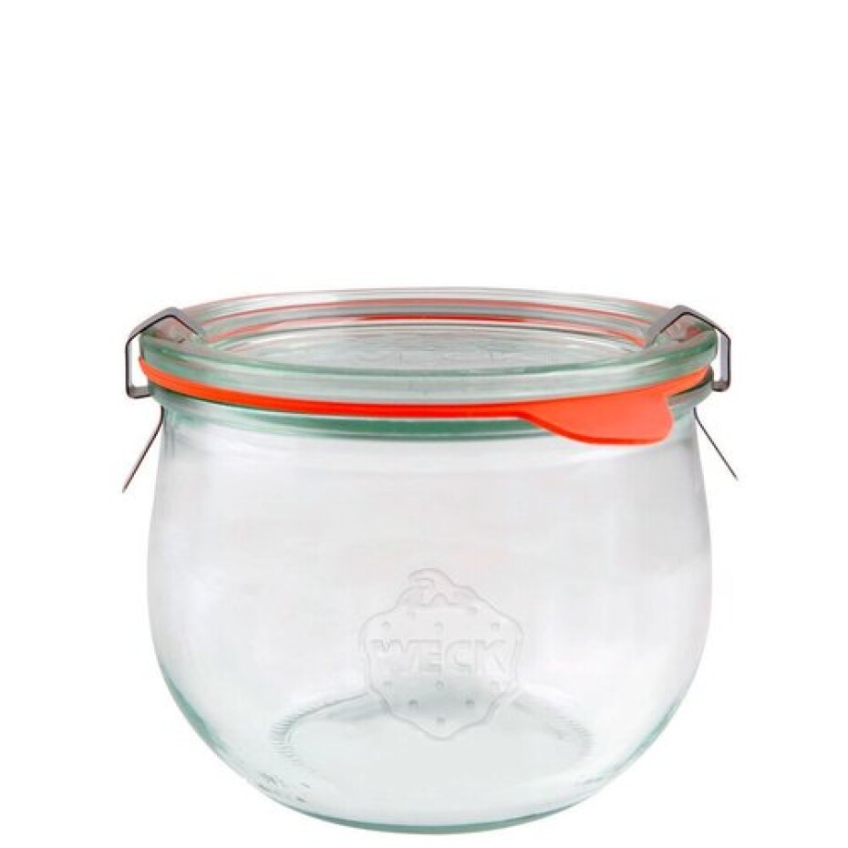 Weck 6dílná sada zavařovacích sklenic Tulpe 580 ml s příslušenstvím, pr. 100 mm - main (1)