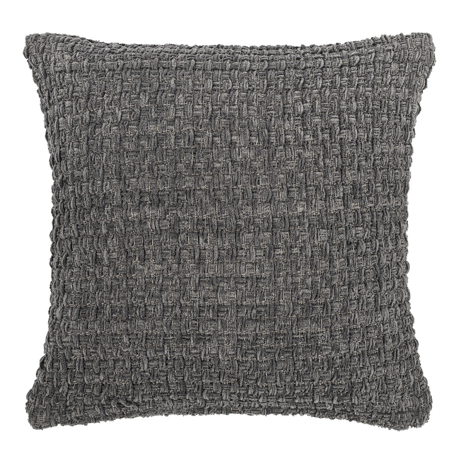 Boma Trading Povlak na polštářek Arya tmavě šedá, 43 x 43 cm - main (0)
