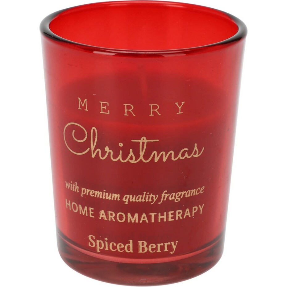 Dárková sada difuzéru a svíčky Merry Christmas Spiced berry, 2 ks - main (2)