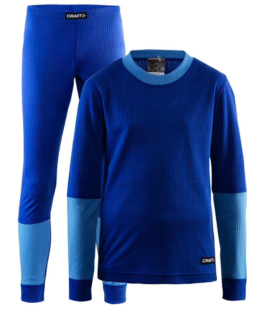 Set CRAFT Baselayer Junior modrý modrá - main (0)