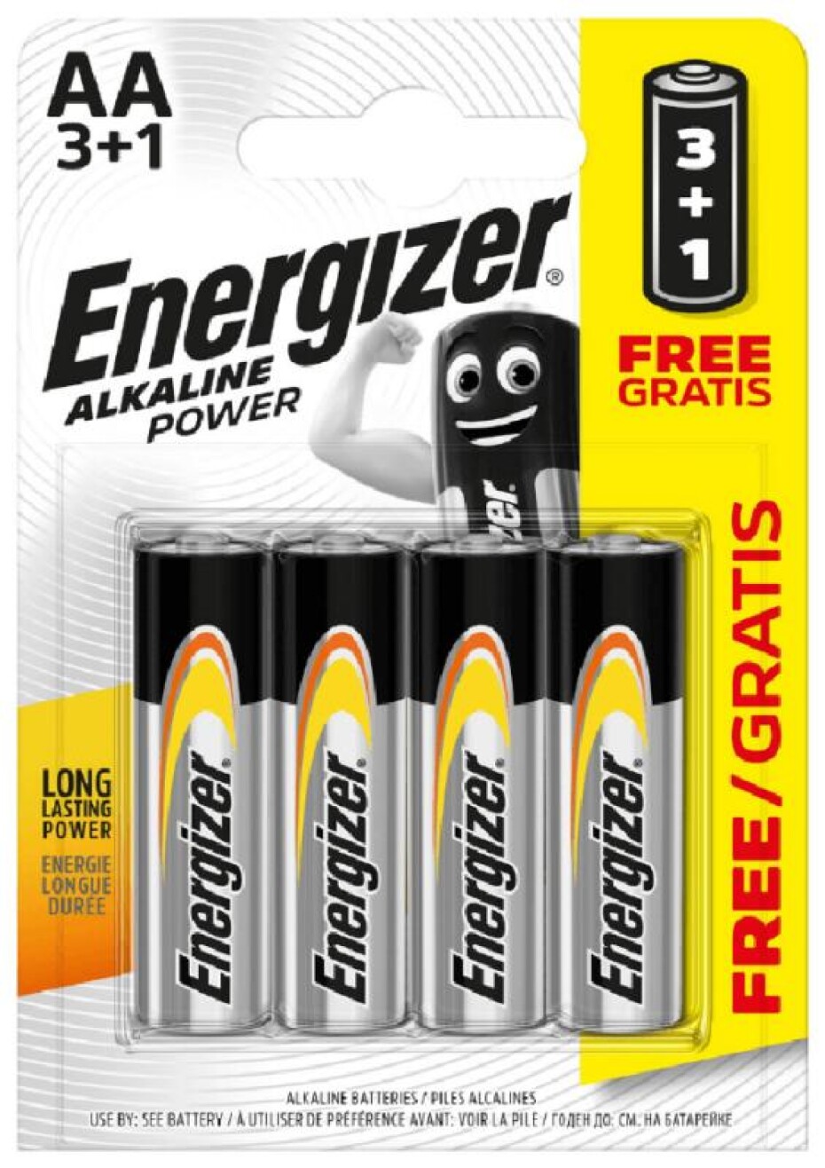 Energizer Alkaline Power AA 3+1 zdarma - main (0)