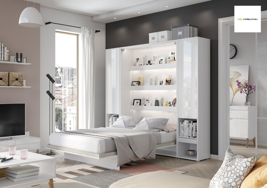 Dig-net nábytek Sklápěcí postel BED CONCEPT BC-12 | 160 x 200 cm Barva: Dub artisan - main (11)