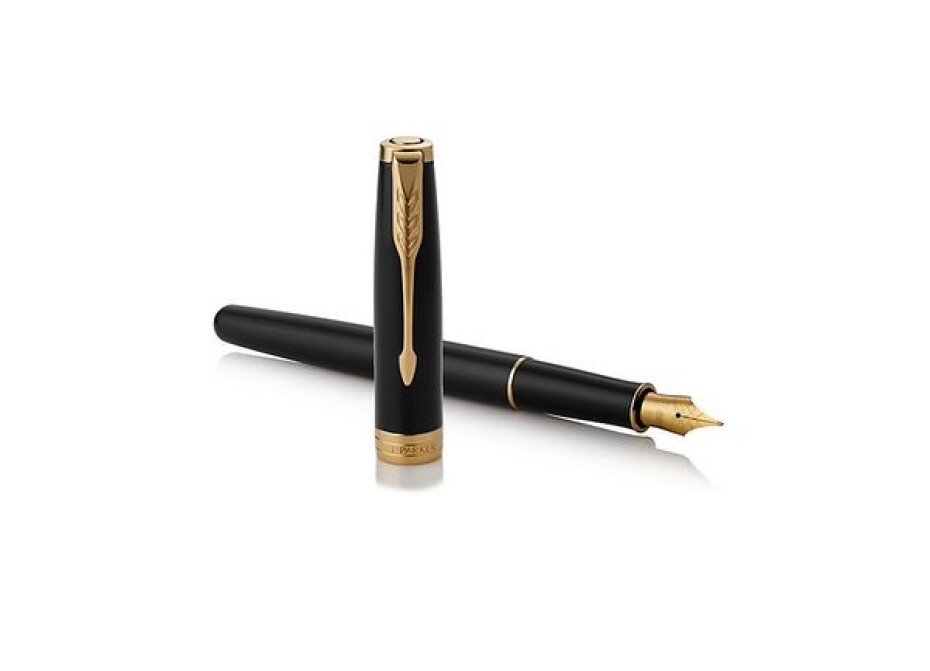 Plnicí pero Parker Sonnet Black GT 1502/513149 - hrot M (střední) - main (2)