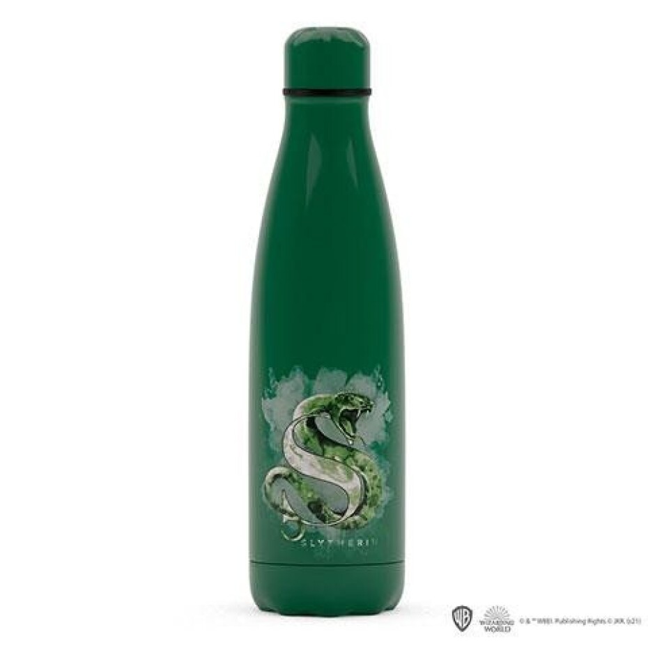 Harry Potter Nerezová láhev na pití 500 ml na teplé a studené nápoje - Zmijozel - main (0)