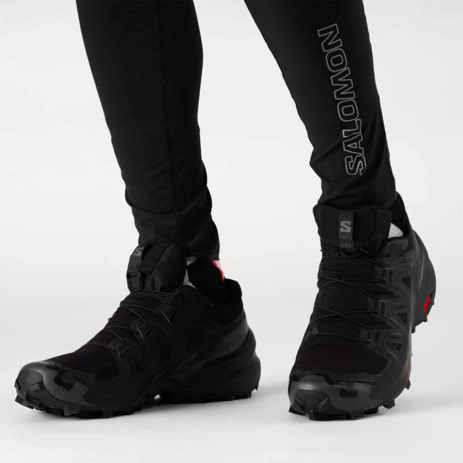 Pánská běžecká obuv Salomon Speedcross 6 Gtx Black/Black/Phantom  UK 11 - main (6)