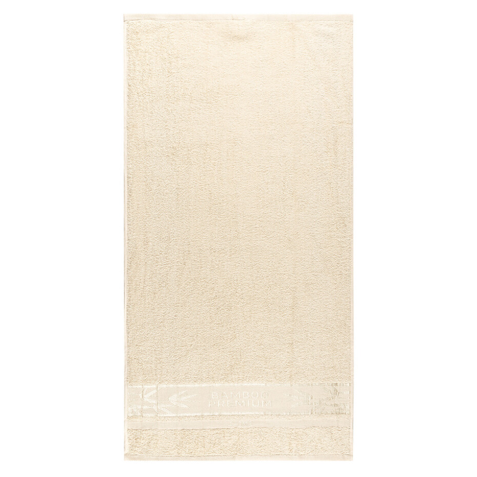 4Home Bamboo Premium ručník krémová, 50 x 100 cm, sada 2 ks - main (1)