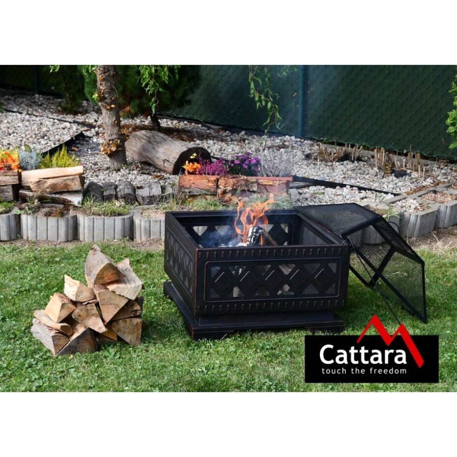 Cattara 13009 Ohniště s poklopem Square, 63,5 x 63,5 x 62 cm - main (5)