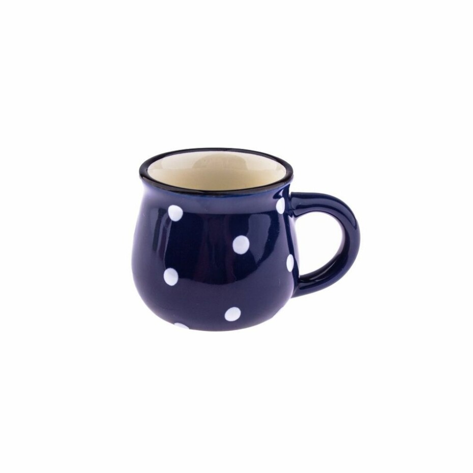 Keramický hrnek Dots 75 ml, modrá, 75 ml - main (0)