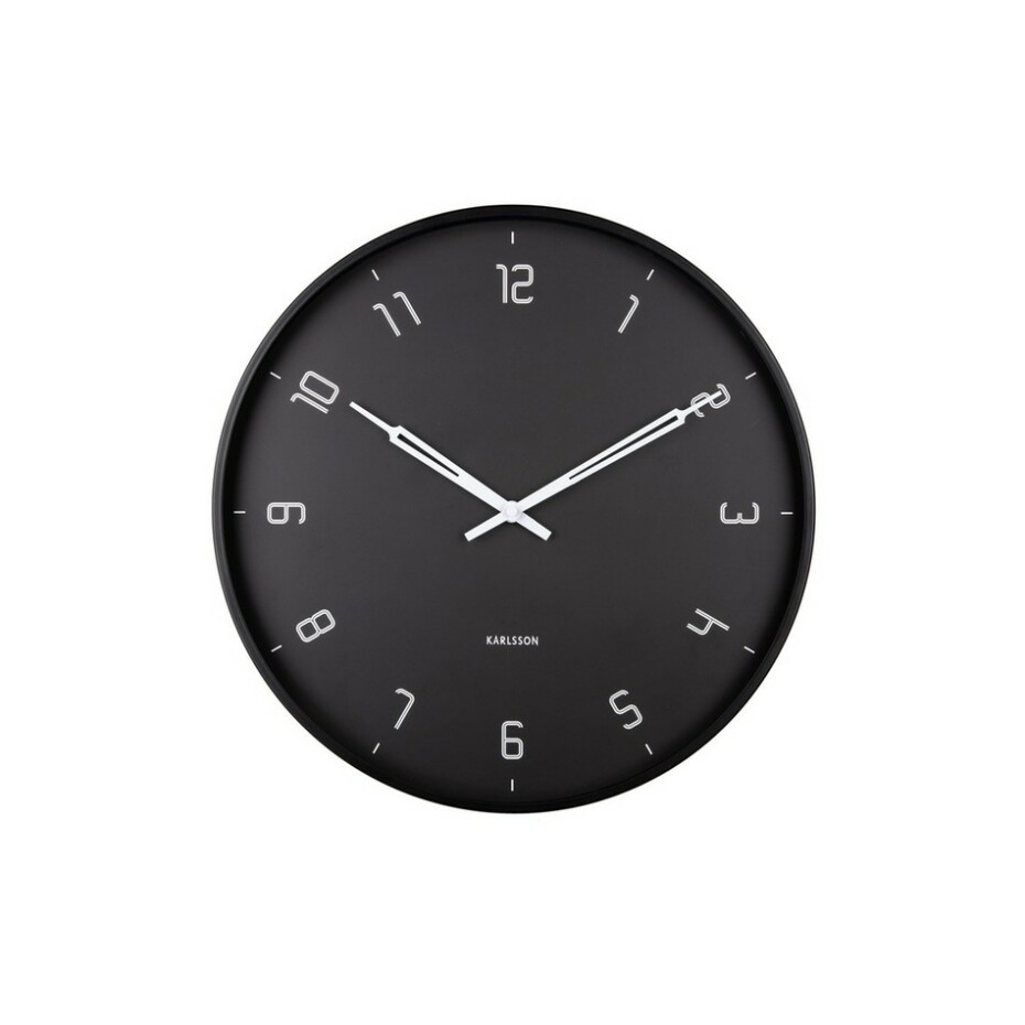 Karlsson 5950BK designové nástěnné hodiny 40 cm - main (0)