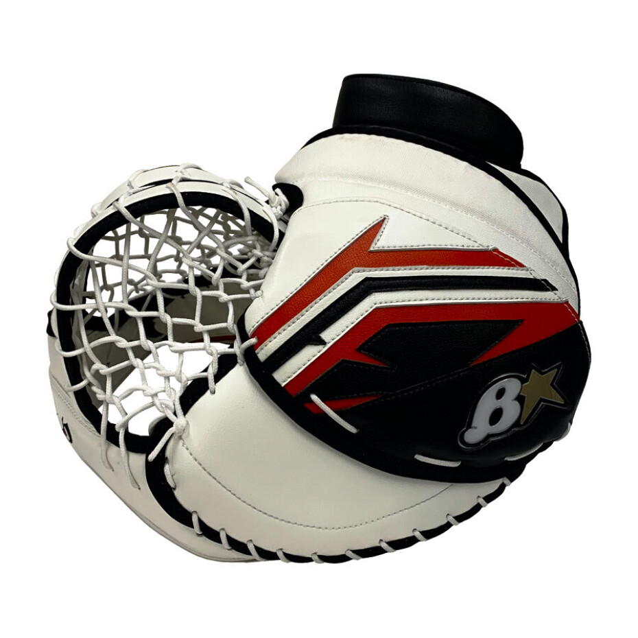 Lapačka BRIAN'S Iconik X White/Black/Red Intermediate na levou ruku (normální) - main (1)