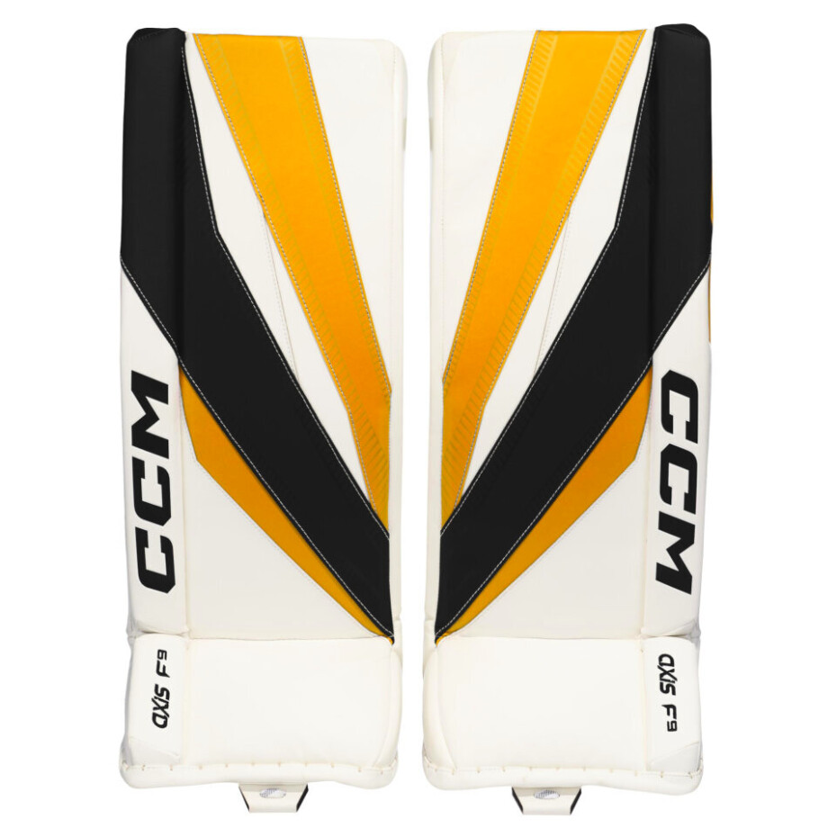 Brankářské betony CCM Axis F9 Black/Yellow Intermediate 32 + 1 palec - main (0)