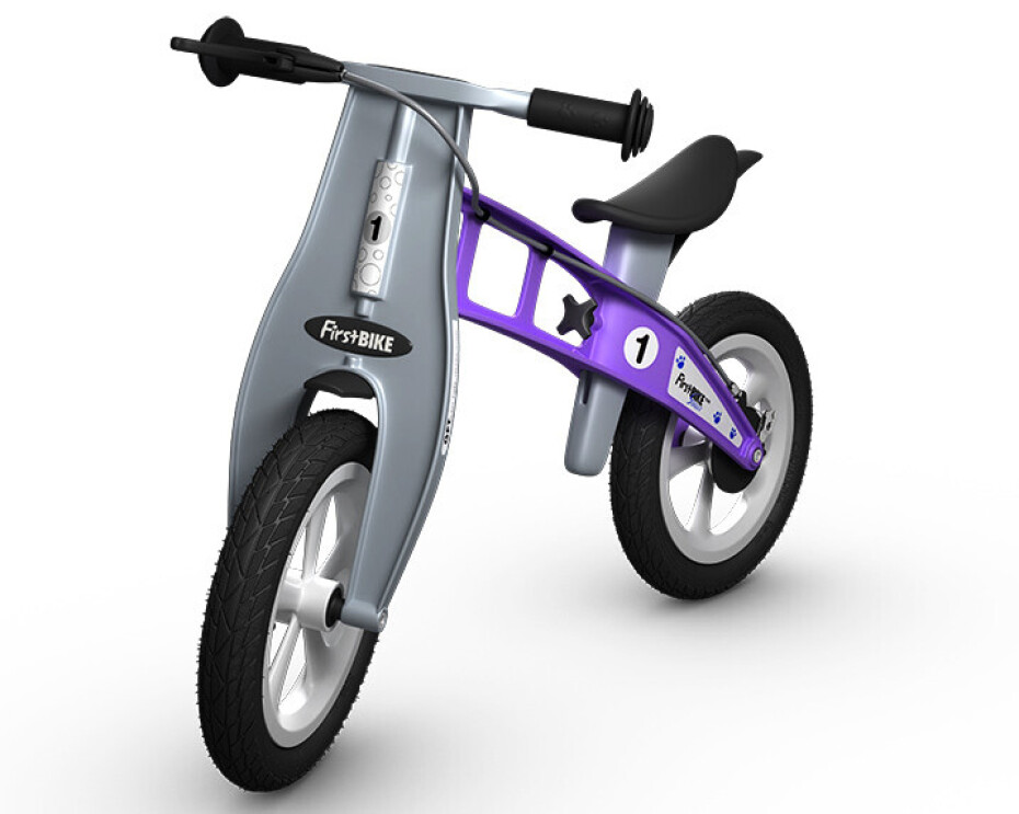 Dětské odrážedlo FirstBike  Street Violet - main (2)