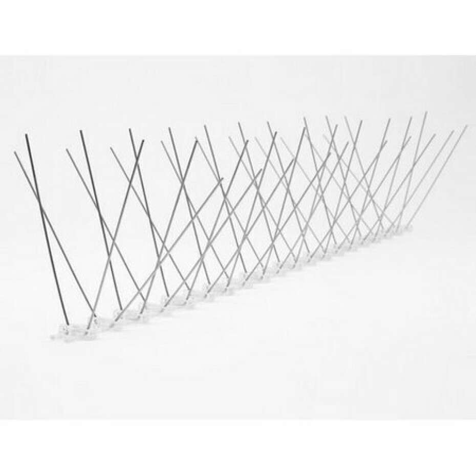 Nerezové ochranné hroty proti holubům, 50 x 12 cm - main (0)