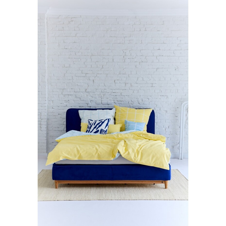 Tom Tailor Bavlněné povlečení Light Lemon & Crisp White, 200 x 220 cm, 2 ks 80 x 80 cm - main (1)