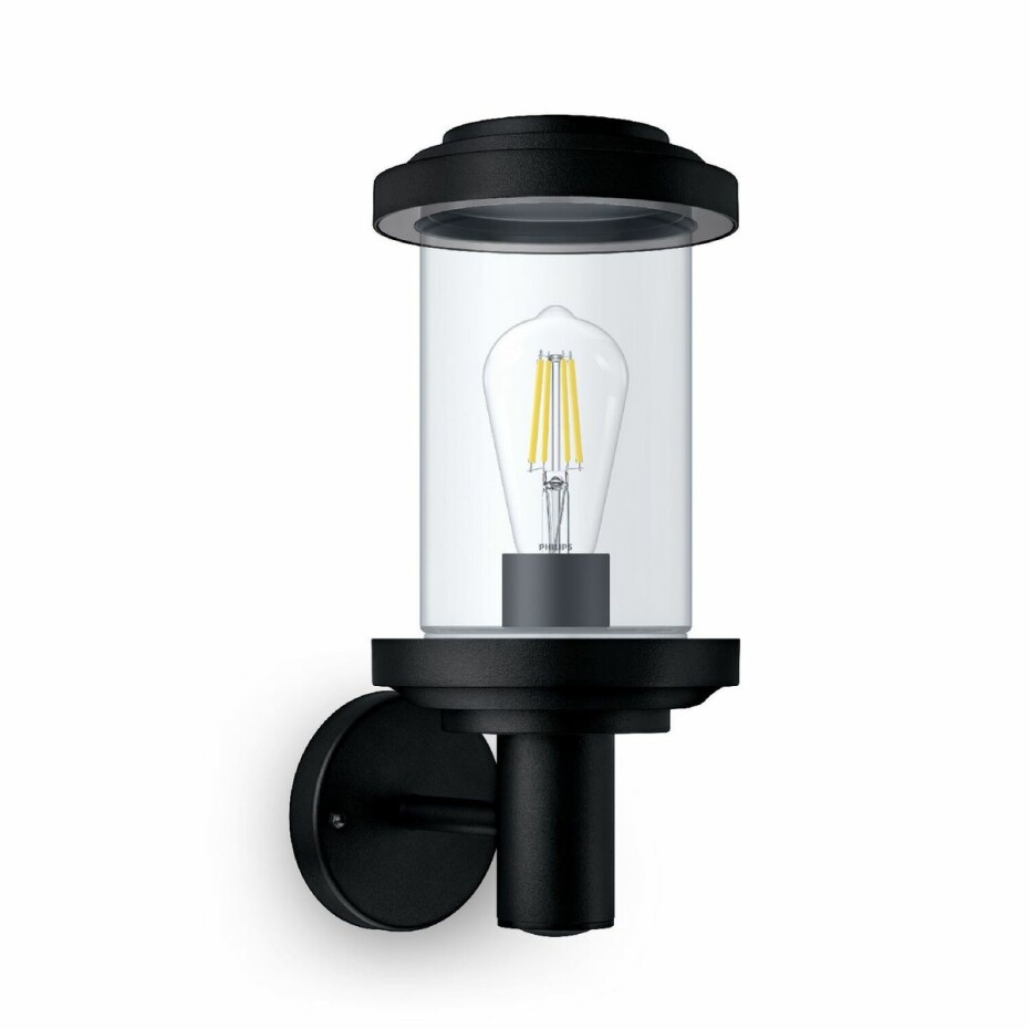 Philips Listra venkovní nástěnné svítidlo E27 max. 25W bez zdroje, černá - main (0)