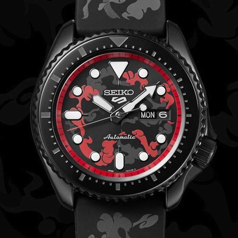 Seiko 5 Sports SRPH65K1 Luffy ONE PIECE Limited Edition - main (4)