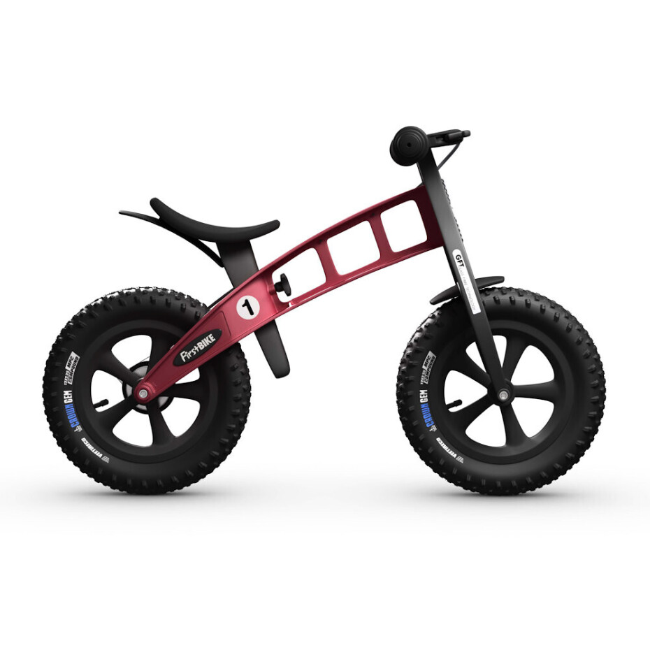 Dětské odrážedlo FirstBike  FAT Edition Red - main (5)