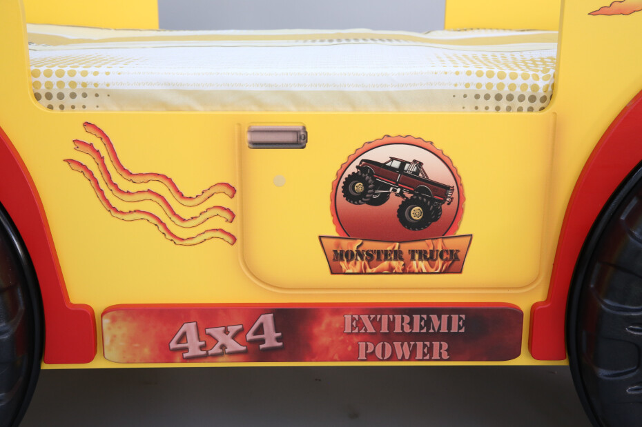 Artplast Dětská postel MONSTER TRUCK | 90 x 190 cm - main (3)