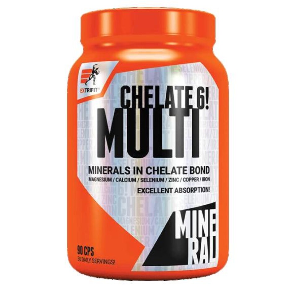 Extrifit Chelate 6! Multimineral 90 kapslí - main (0)