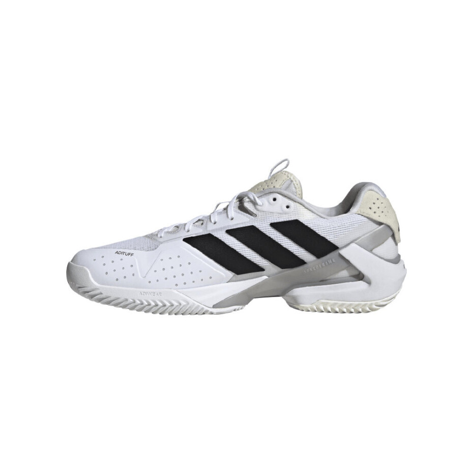 Pánská tenisová obuv adidas Adizero Ubersonic 5 White/Core Black  EUR 45 1/3 - main (8)