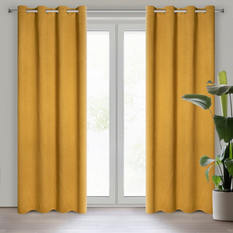 ArtFir Zatemňovací závěs AMARO K | med 140 x 250 cm - main (0)