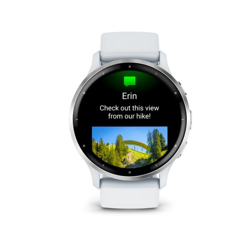 Garmin Venu® 3 Silver/White/ Silicone band  010-02784-00 - main (3)
