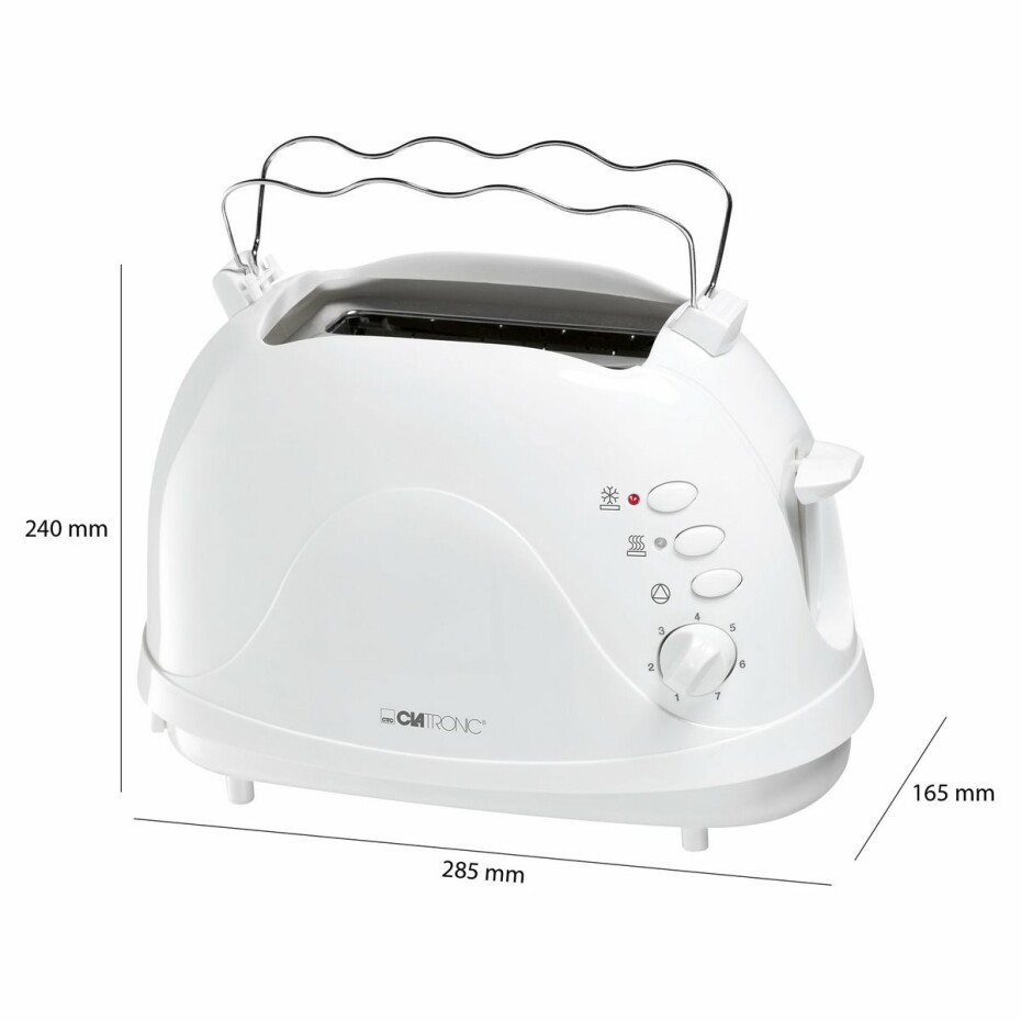 Clatronic TA 3565 toustovač, bílá - main (1)