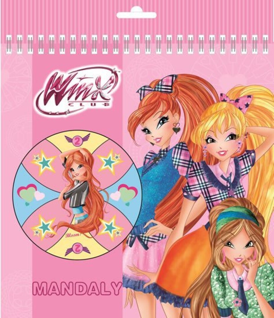 Winx club fashion - Mandaly omalovánky - main (0)