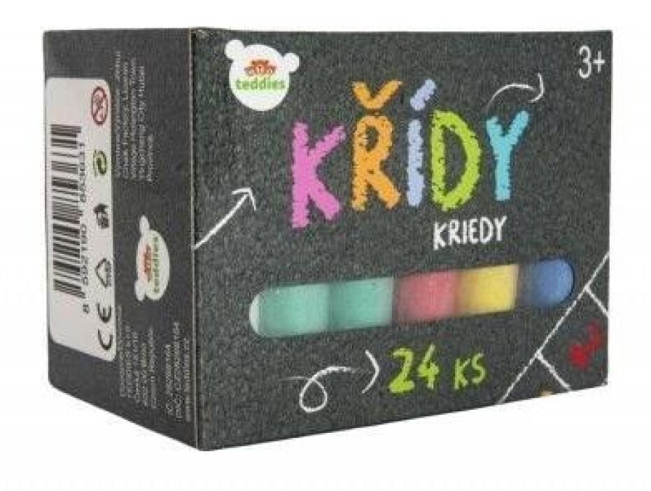 Křídy barevné chodníkové 24 ks - main (0)