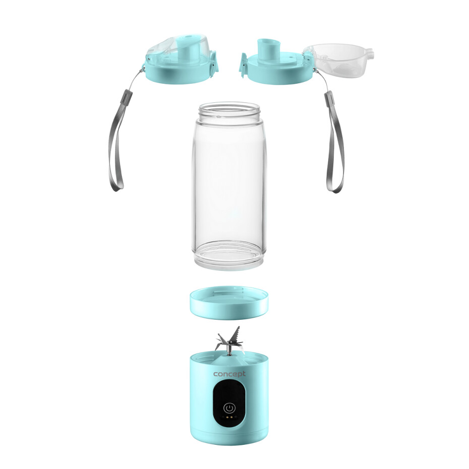 Concept SM4002 dobíjecí smoothie FitMaker, modrý - main (2)