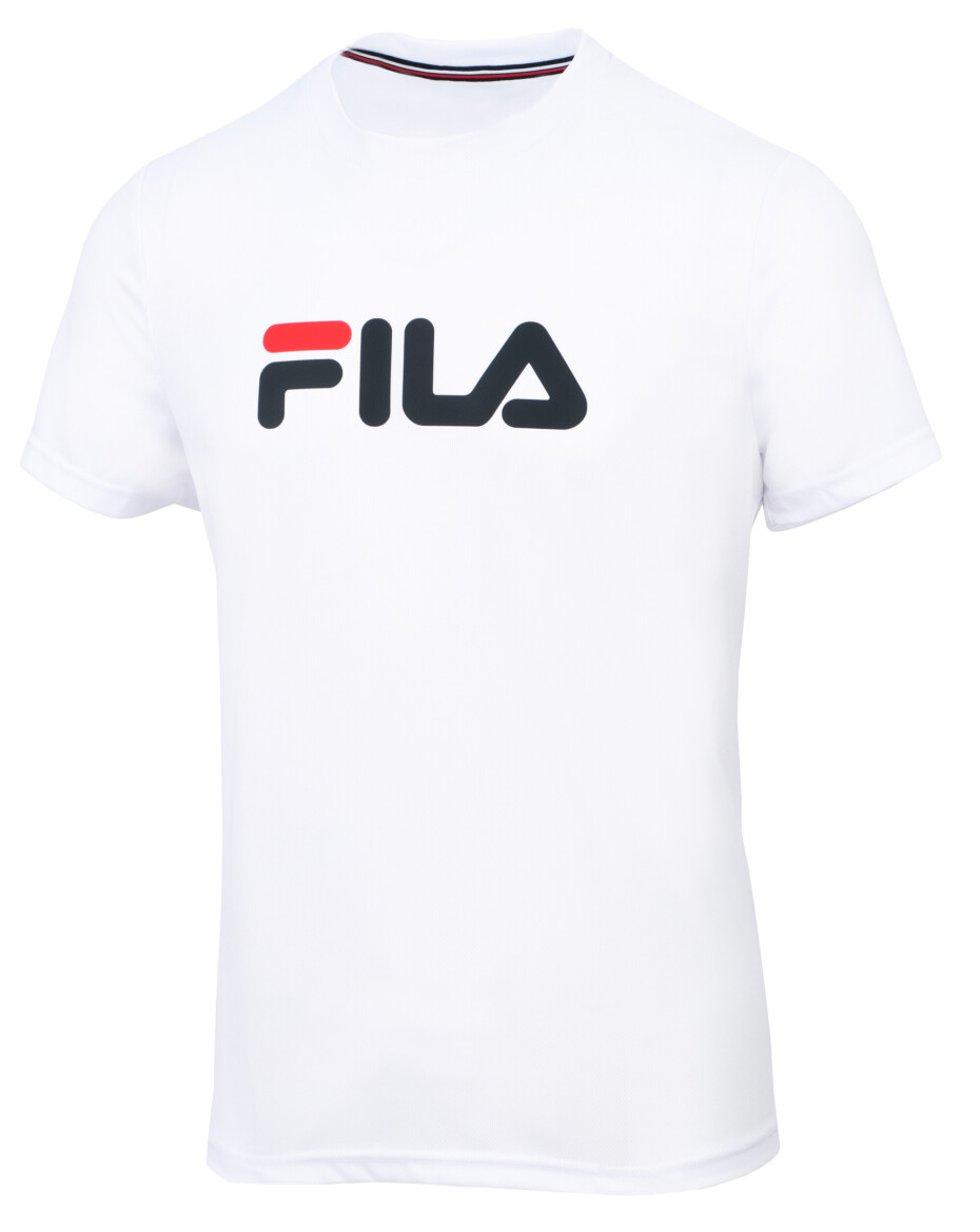 Pánské tričko Fila  T-Shirt Logo White L - main (0)